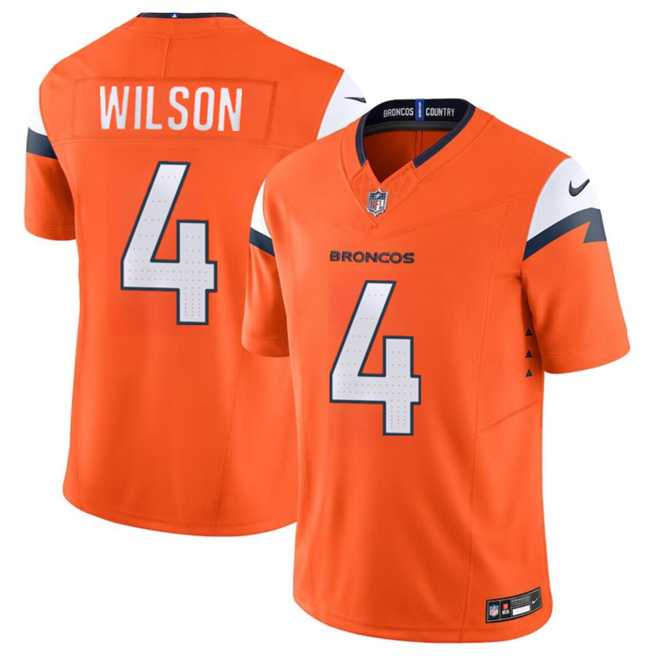 Men & Women & Youth Denver Broncos #4 Zach Wilson Orange 2024 F.U.S.E. Vapor Limited Stitched Jersey,We sell and wholesale Men & Women & Youth Denver Broncos #4 Zach Wilson Orange 2024 F.U.S.E. Vapor Limited Stitched Jersey on line form chian!